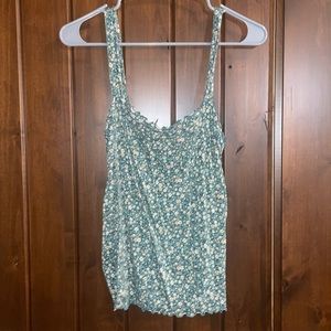 American eagle floral tank